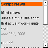 mini-news example